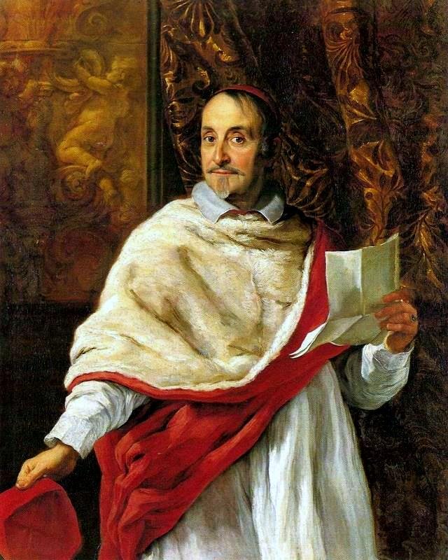 Portræt af kardinal Luigi Alessandro Omodei af Giovanni Battista Gaulli