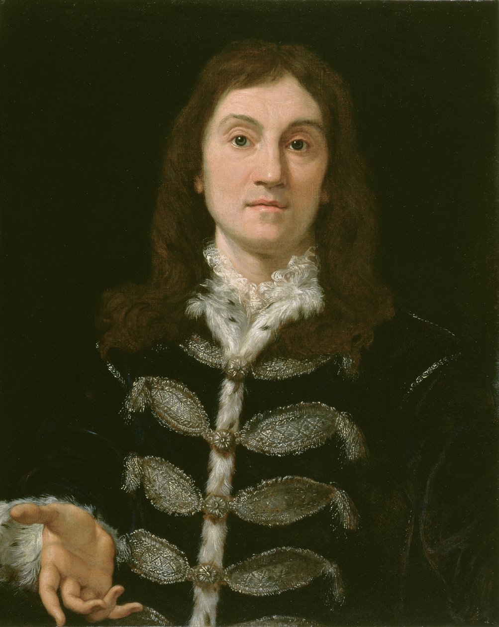 Portræt af en mand, 1700 af Giovanni Battista Gaulli