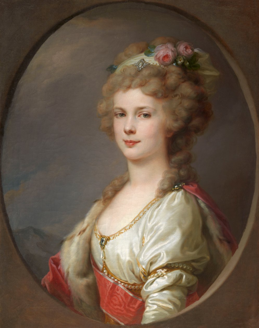 Elena Pavlovna fra Rusland af Giovanni Battista Lampi
