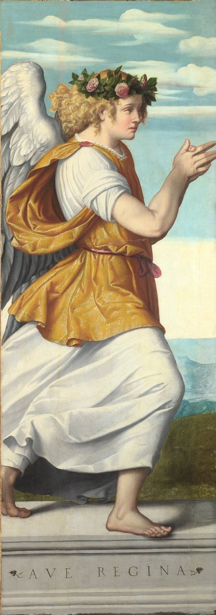 En engel (panel) af Giovanni Battista Moroni