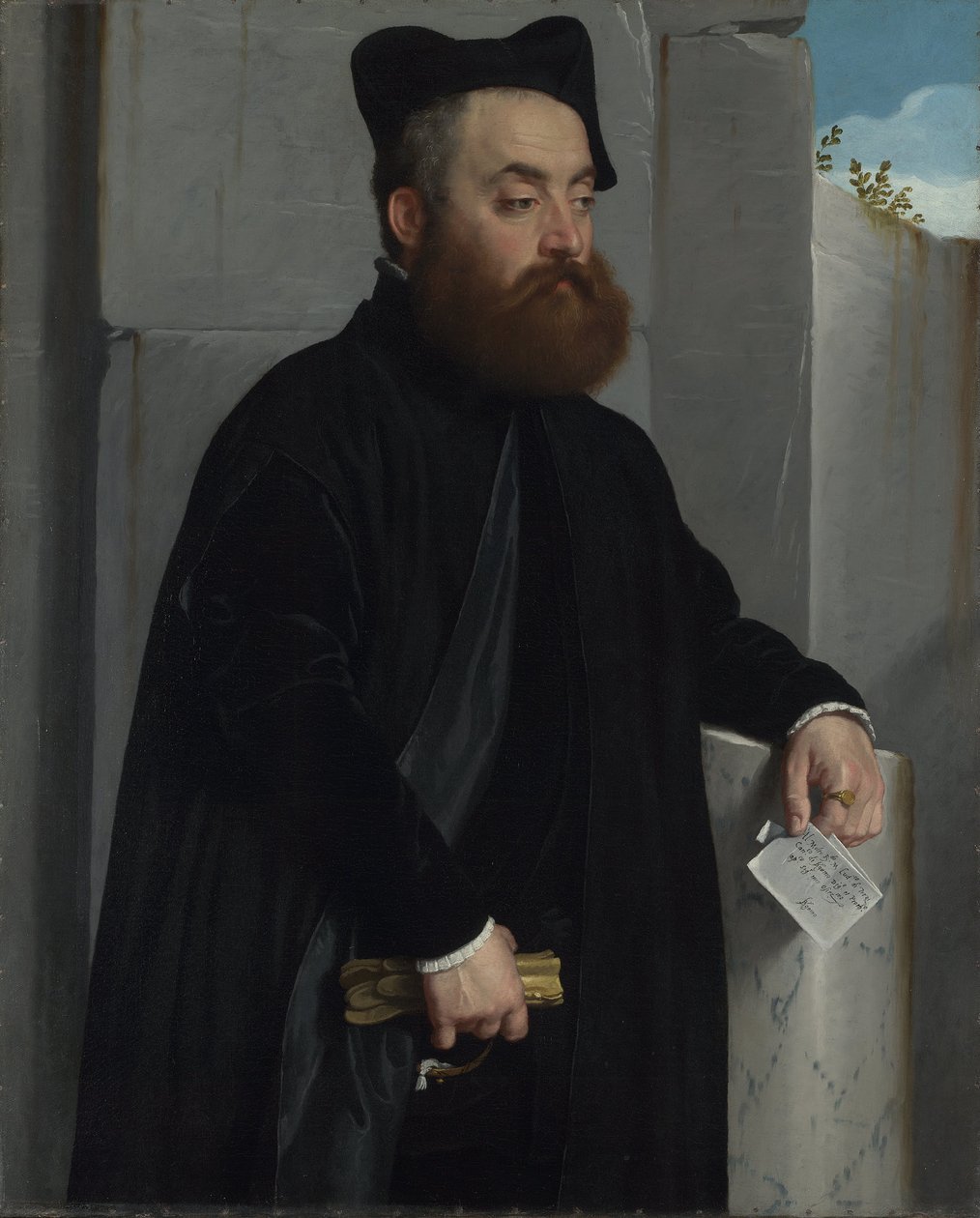 Canon Ludovico di Terzi af Giovanni Battista Moroni