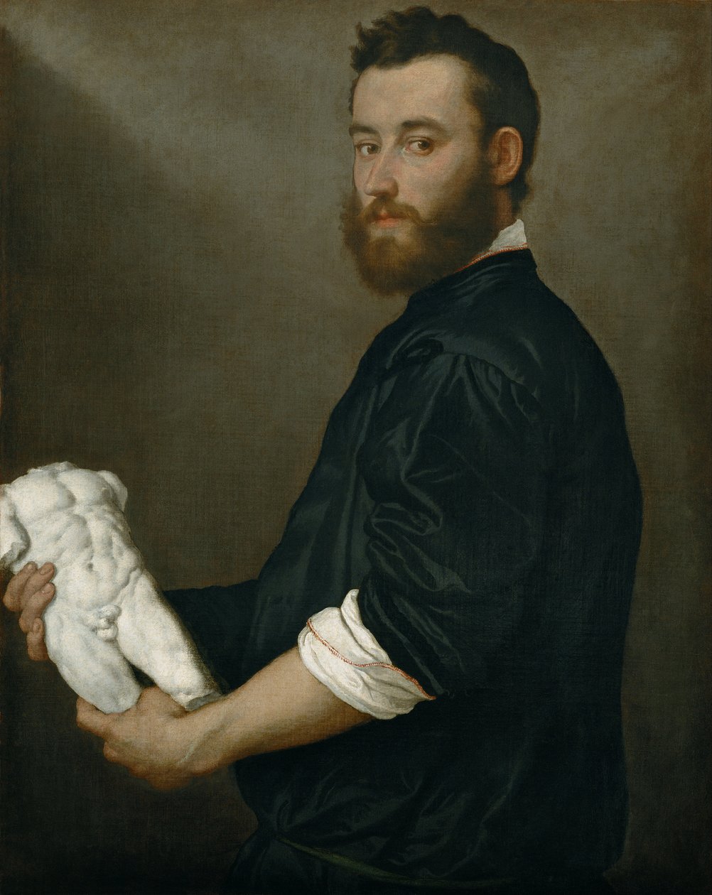 Billedhuggeren Alessandro Vittoria af Giovanni Battista Moroni