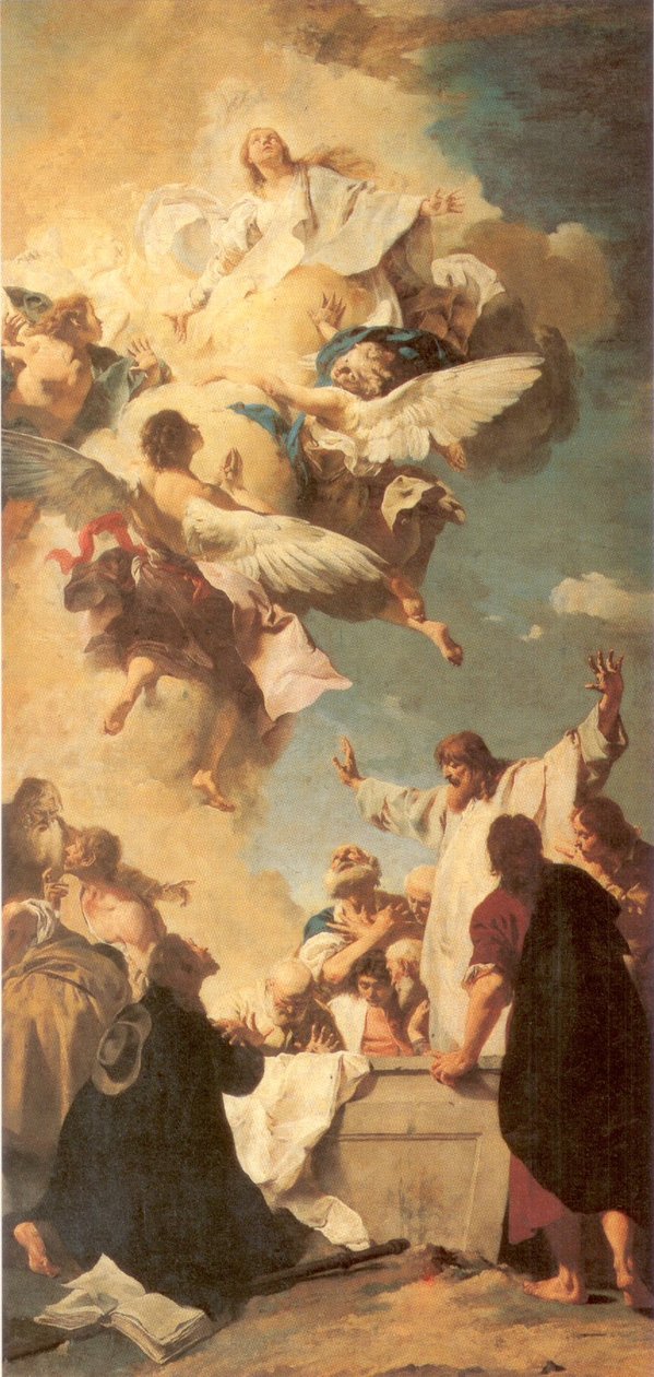 Antagelse af Maria af Giovanni Battista Piazzetta