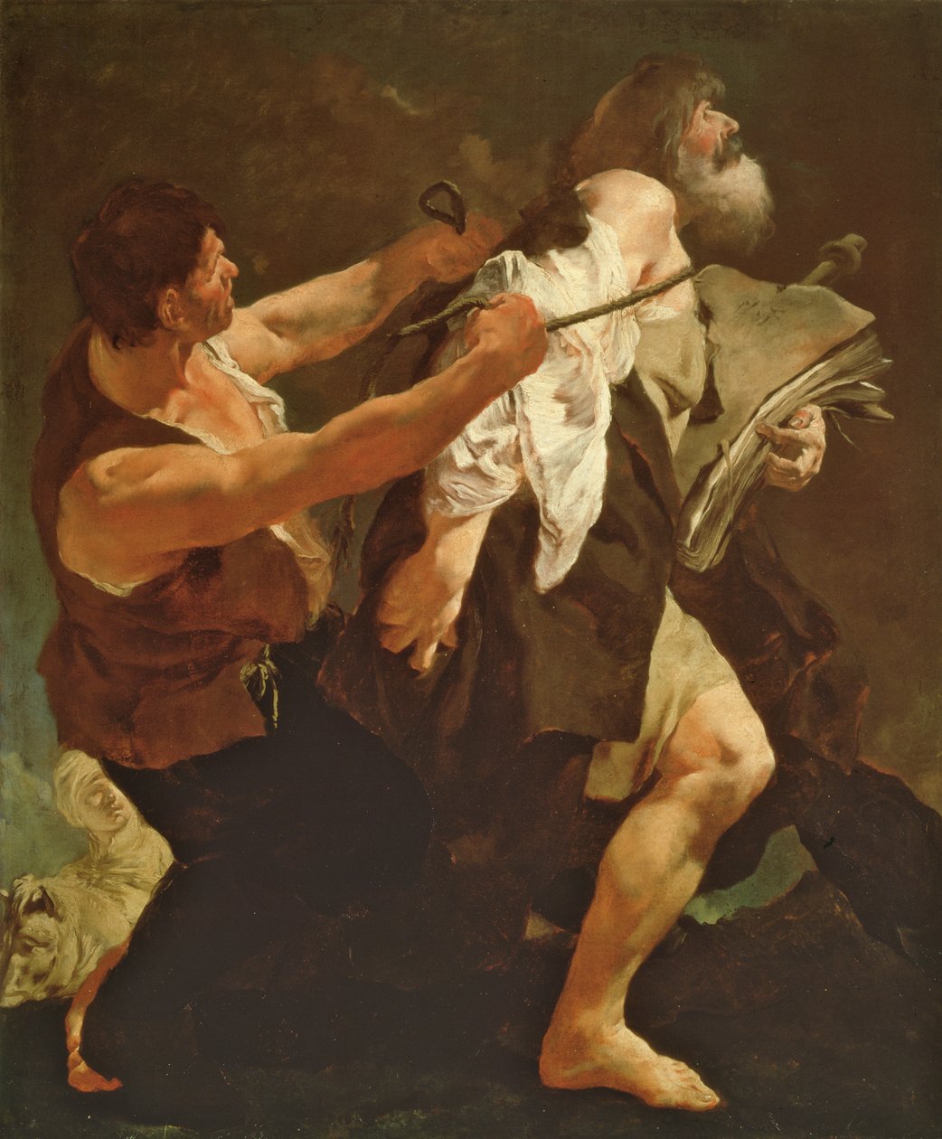 Sankt Jakob førte til martyrium, ca. 1722-3 af Giovanni Battista Piazzetta