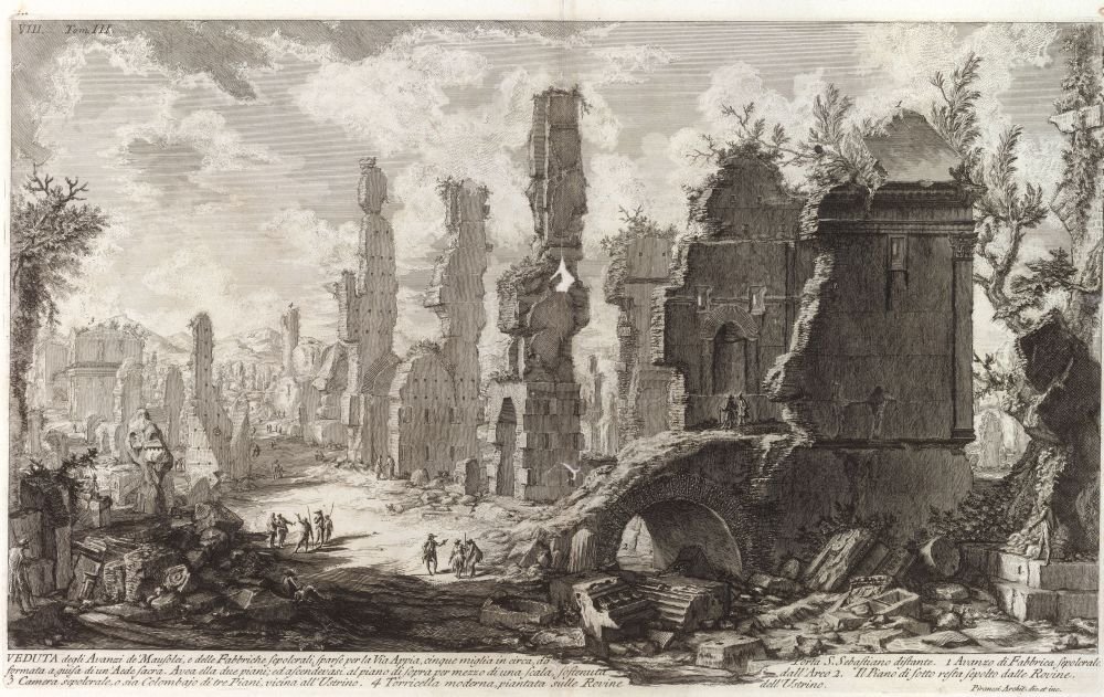 Le Antichita romane, tome III, [2. frontispice]. af Giovanni Battista Piranesi