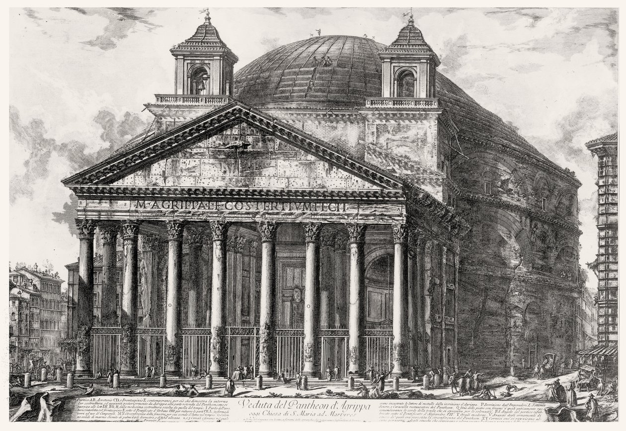 Udsigt over Pantheon, fra 