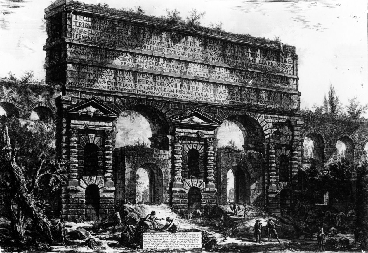 Udsigt over Porta Maggiore, fra 