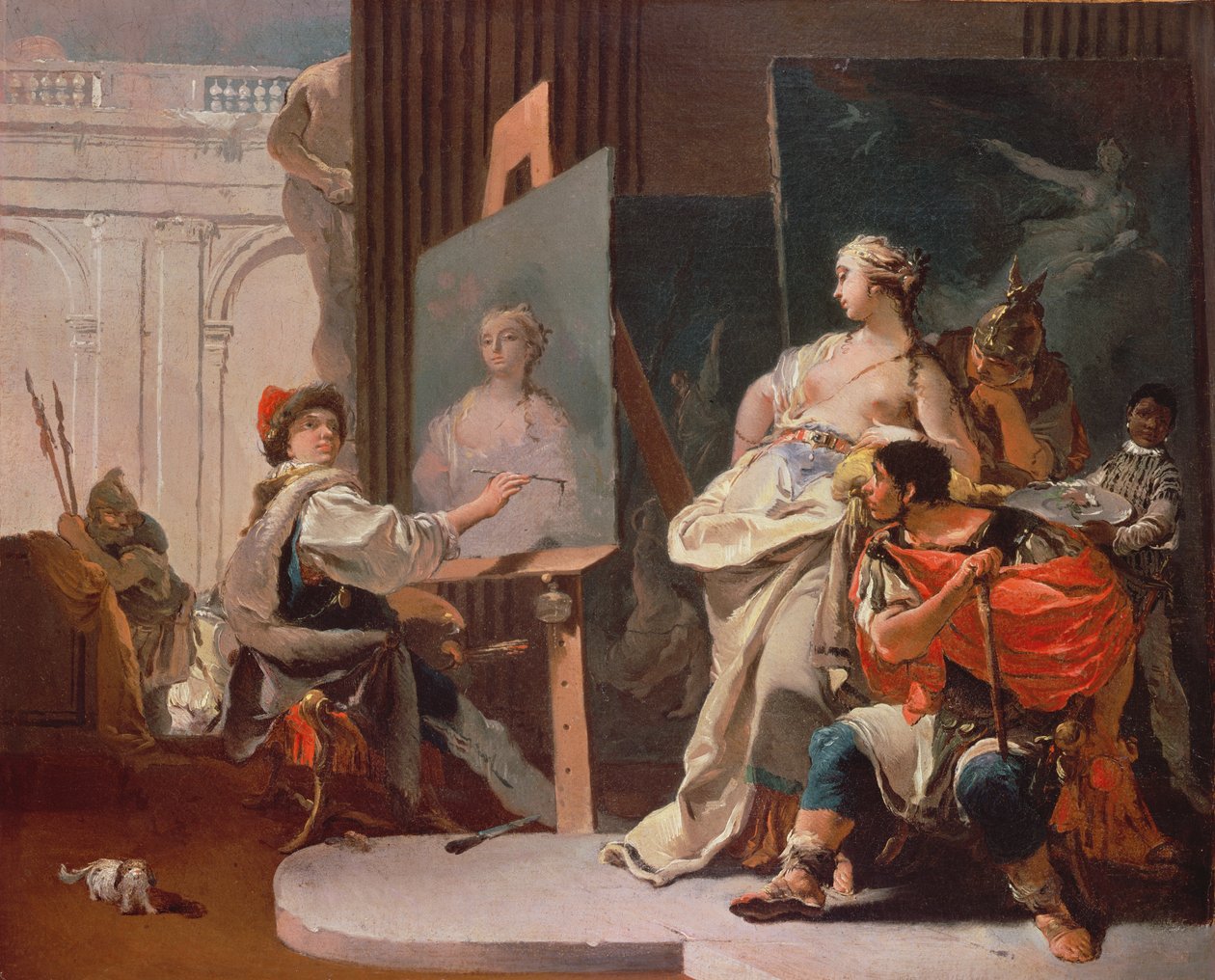 Alexander og Campaspe i Apelles