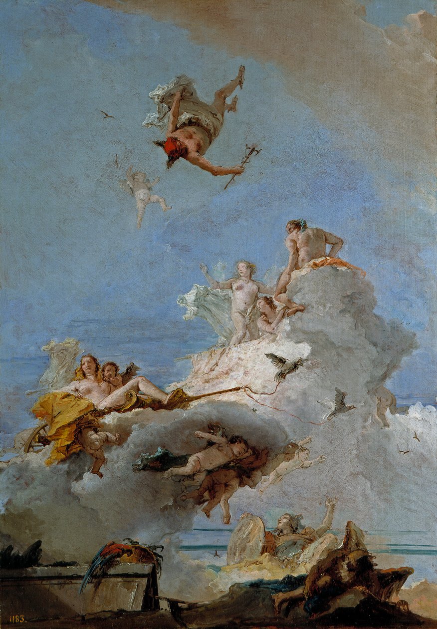 Olimpus af Giovanni Battista Tiepolo