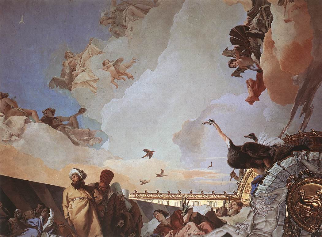 Spaniens herlighed af Giovanni Battista Tiepolo