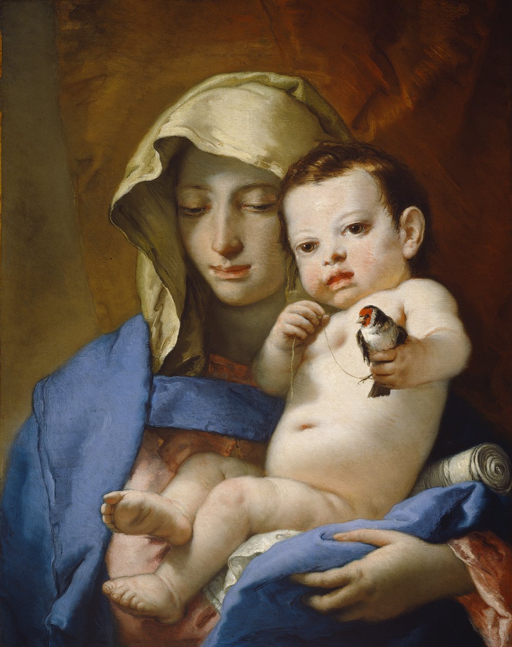 Madonna af Guldfinken, ca. 1767-70 af Giovanni Battista Tiepolo