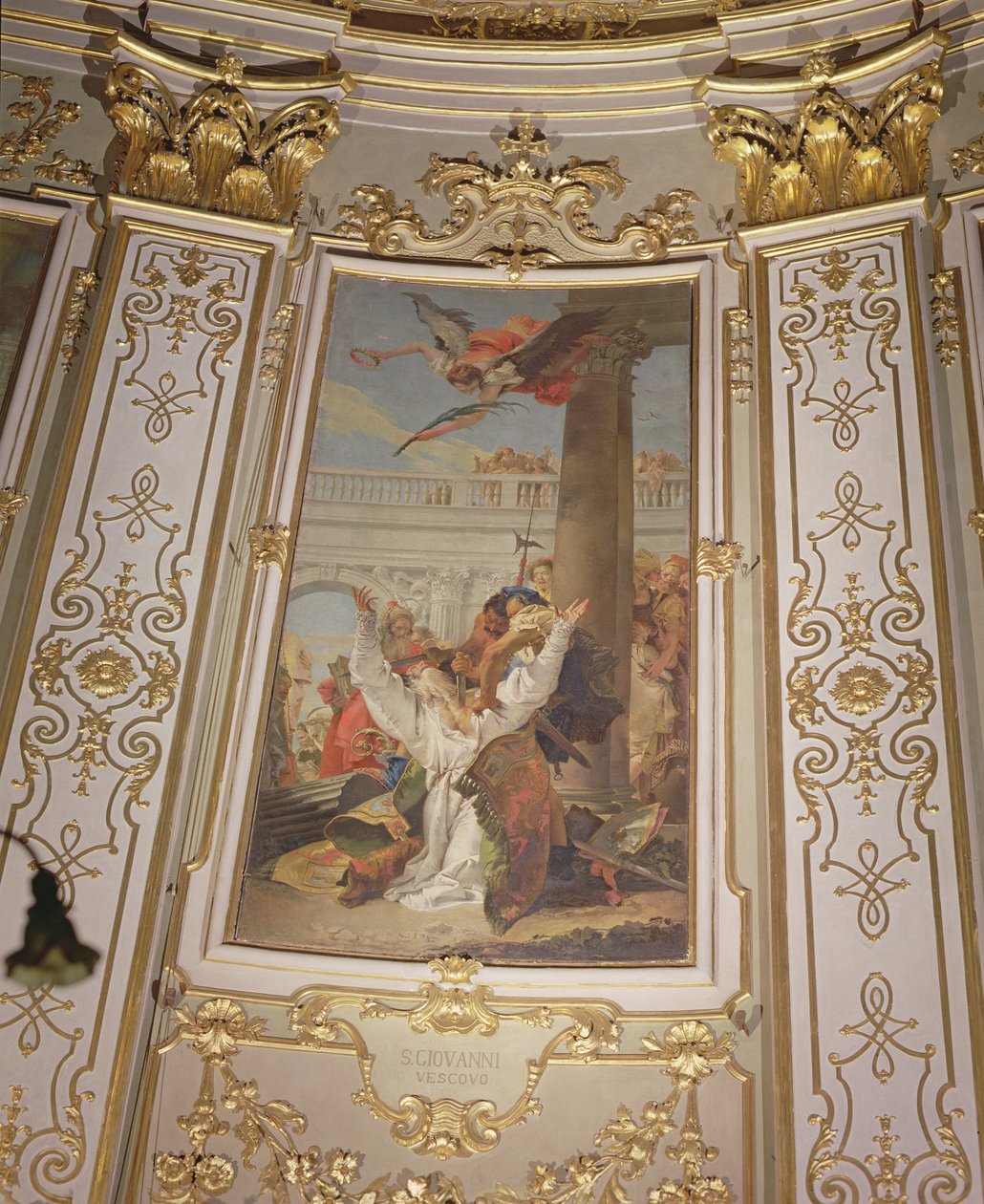 St. Johns martyrium, biskop af Bergamo af Giovanni Battista Tiepolo