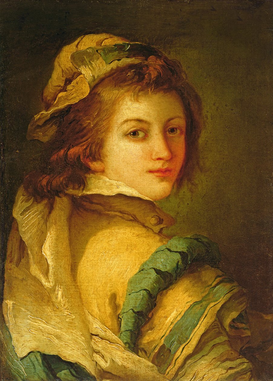 Portræt af en side, 1762-70 af Giovanni Battista Tiepolo
