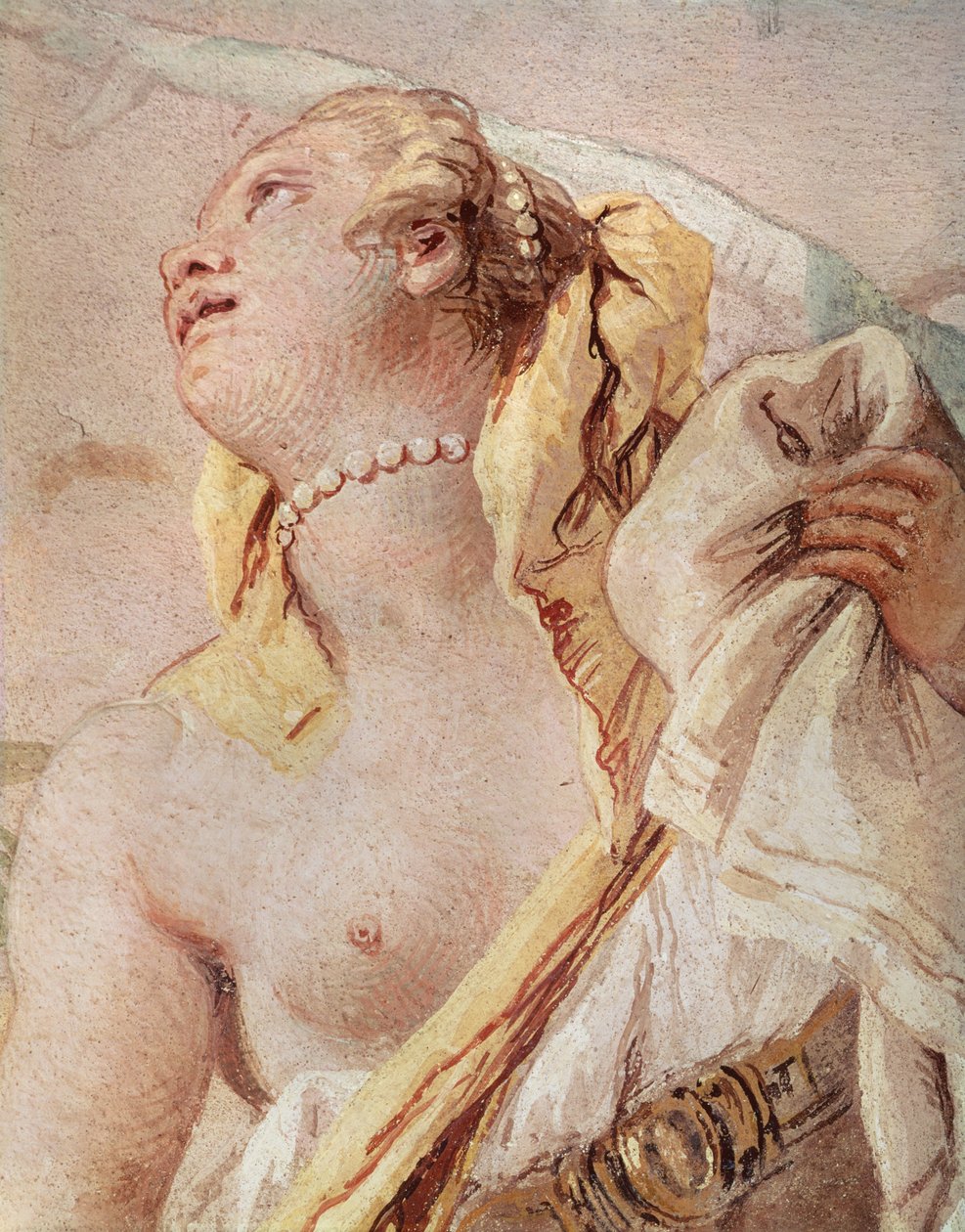 Rinaldo Abandoning Armida, detalje af Armida, fra 