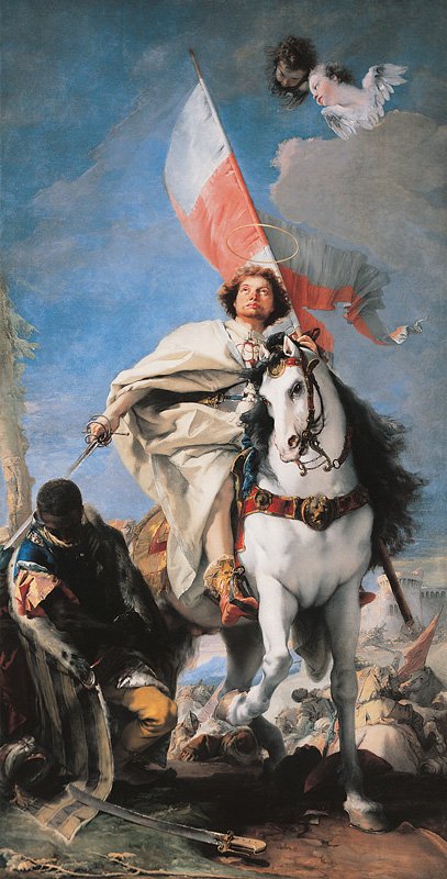 St Jacobus i Budapest af Giovanni Battista Tiepolo