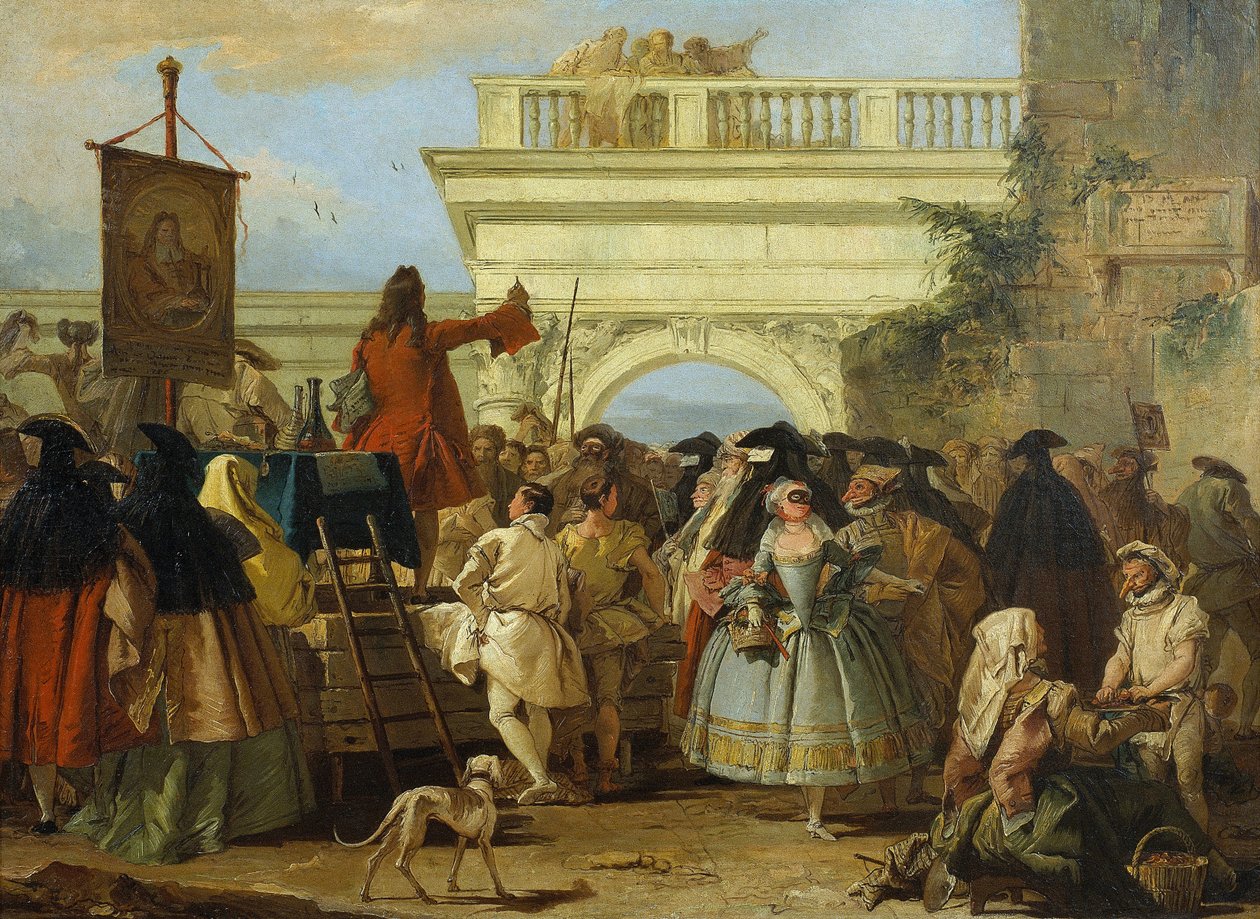 Charlatan af Giovanni Battista Tiepolo