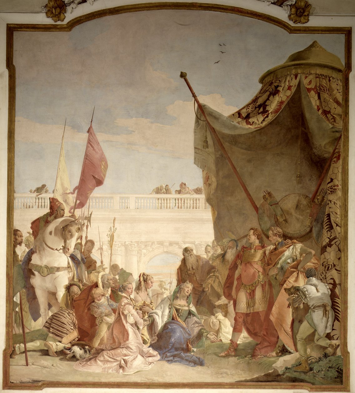 Familien af Darius før Alexander af Giovanni Battista Tiepolo