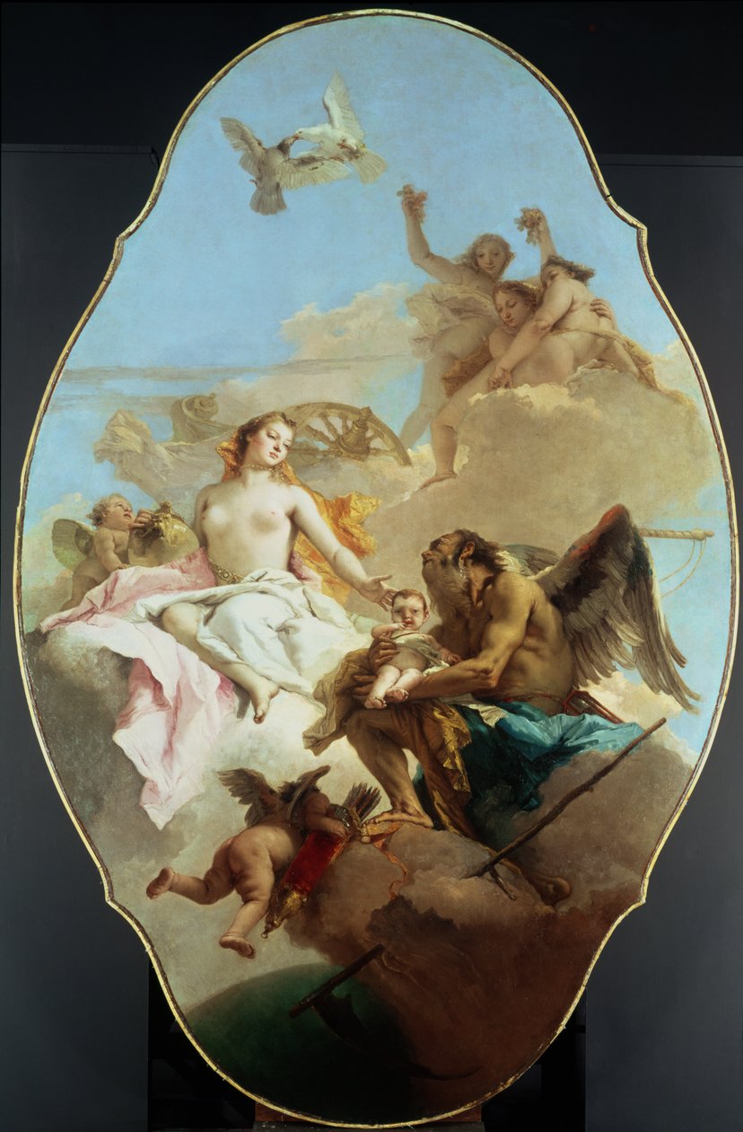 Venus, loftsmaleri af Giovanni Battista Tiepolo