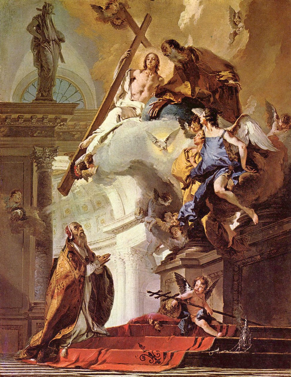 Vision af pave Clemens af Giovanni Battista Tiepolo