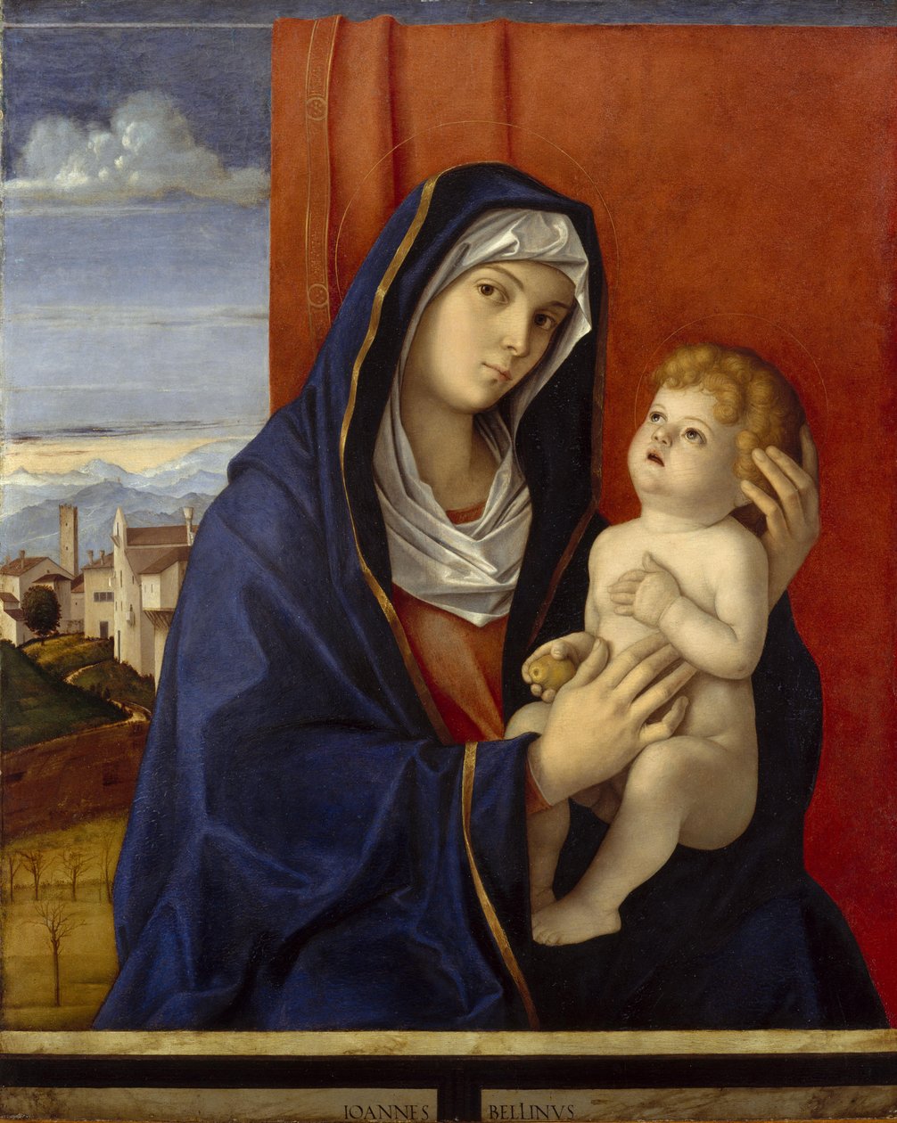 Madonna og barn af Giovanni Bellini