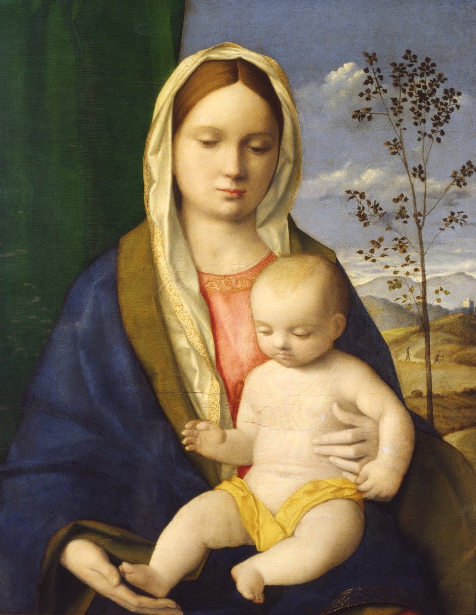Madonna og barn, ca. 1510 af Giovanni Bellini