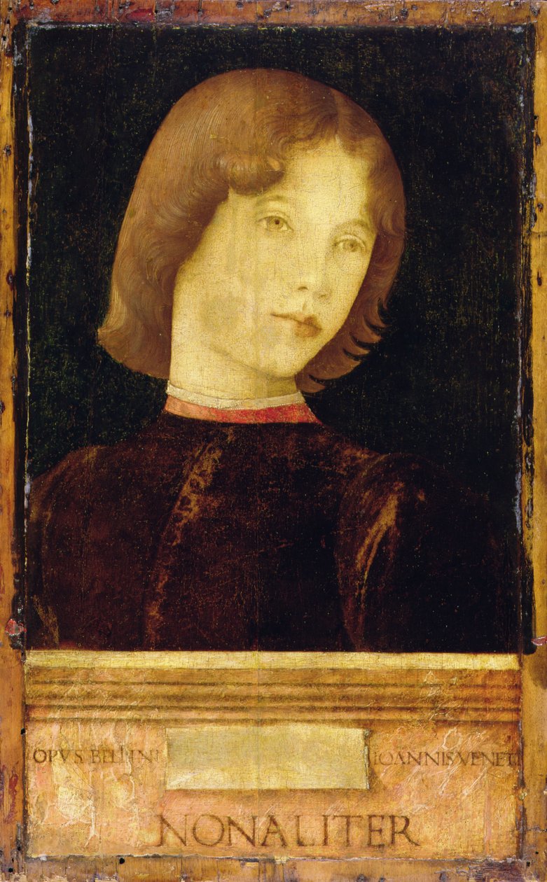 Portræt af en dreng, ca. 1470 (tempera på panel) af Giovanni Bellini