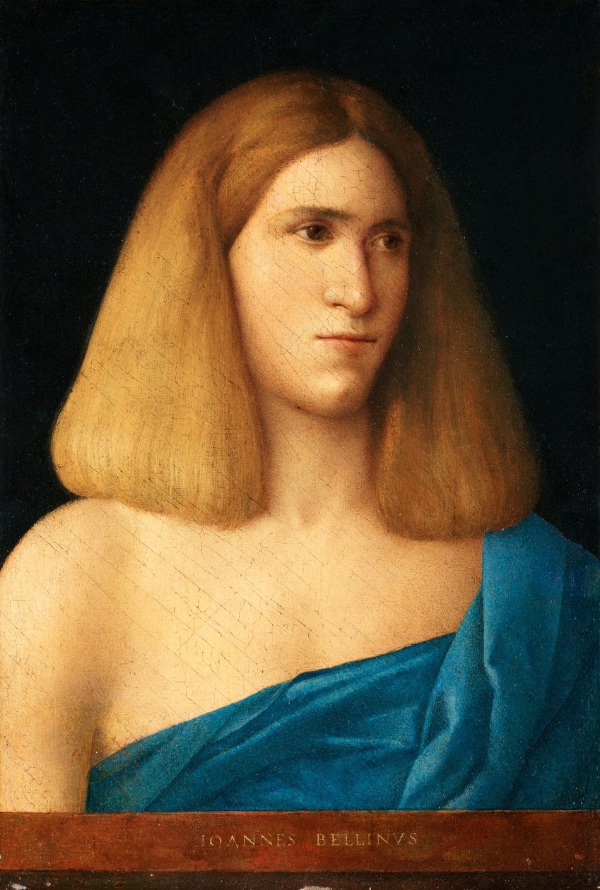 Portræt af en ung mand af Giovanni Bellini