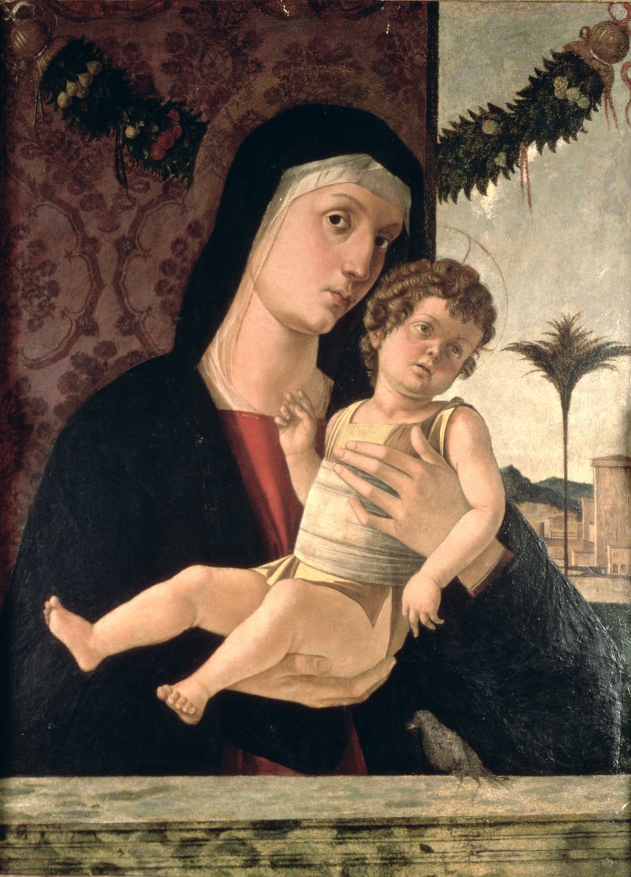 Den smukke-øjede Madonna af Giovanni Bellini