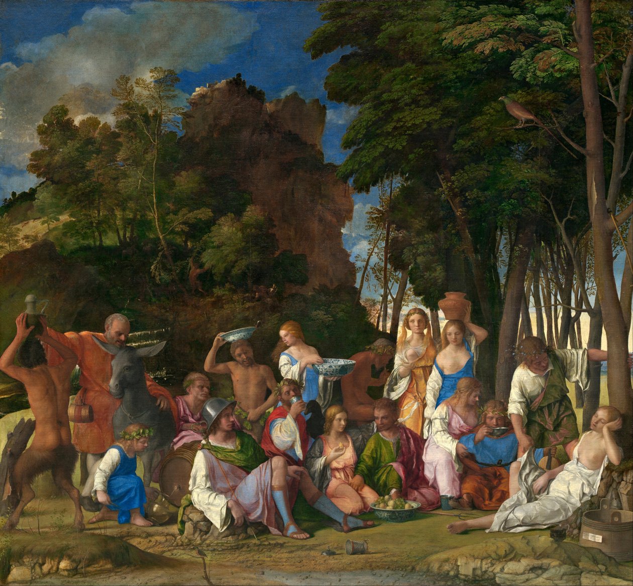 Gudernes fest af Giovanni Bellini
