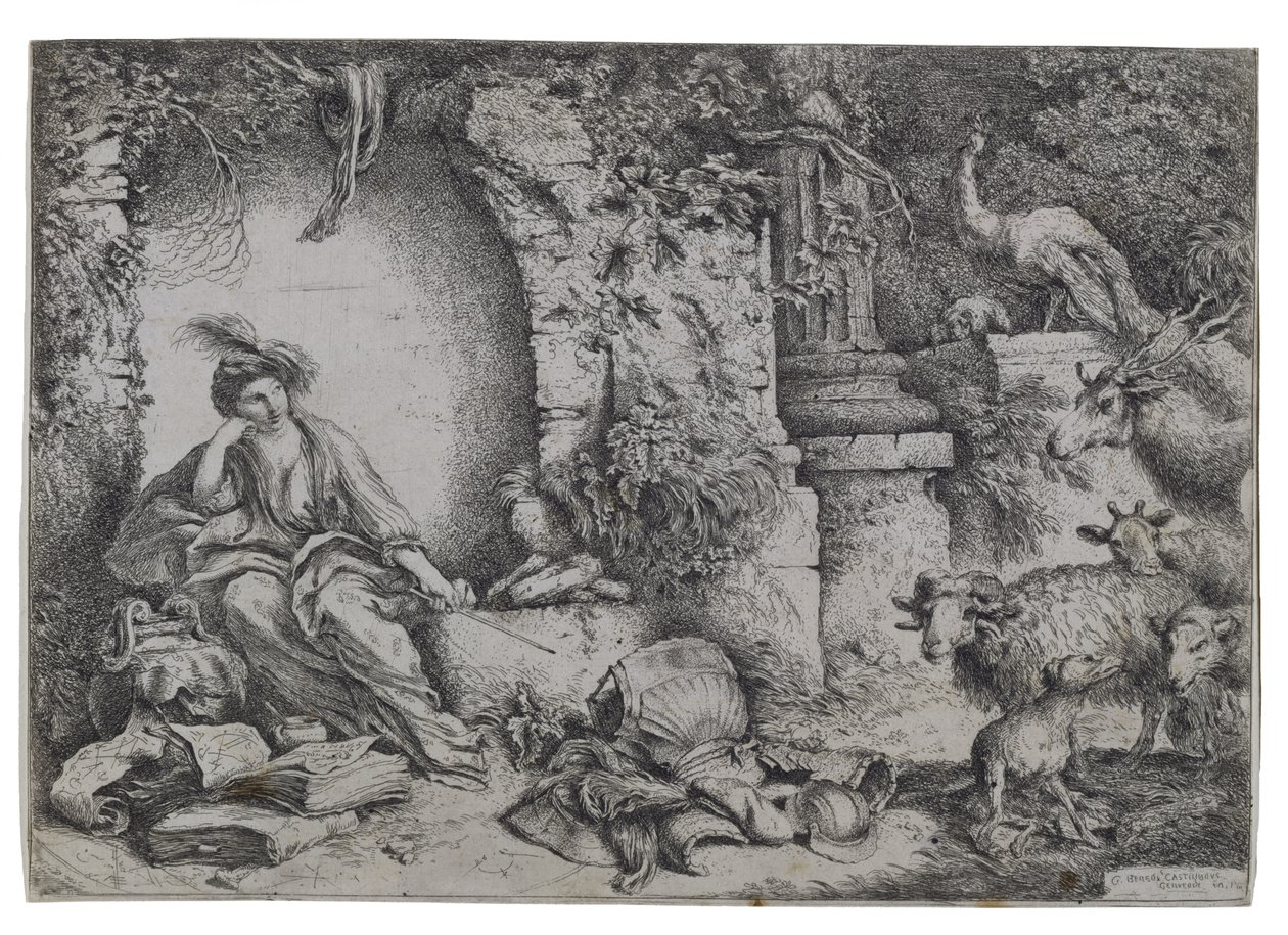 Circe Changing Ulysses Men to Beasts, begyndelsen af 1650