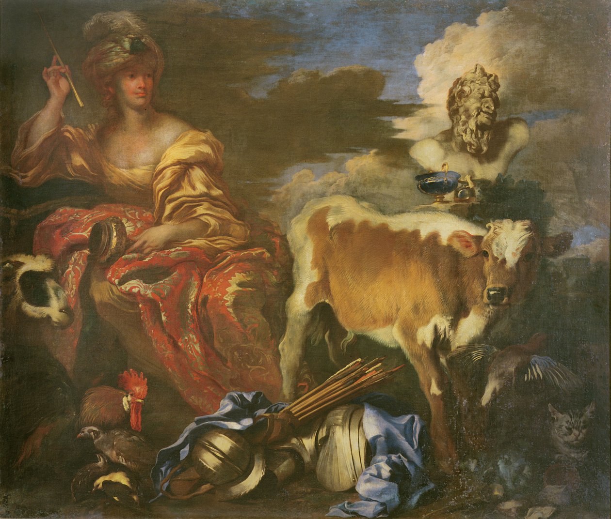 Circe, ca.1653 af Giovanni Benedetto Castiglione