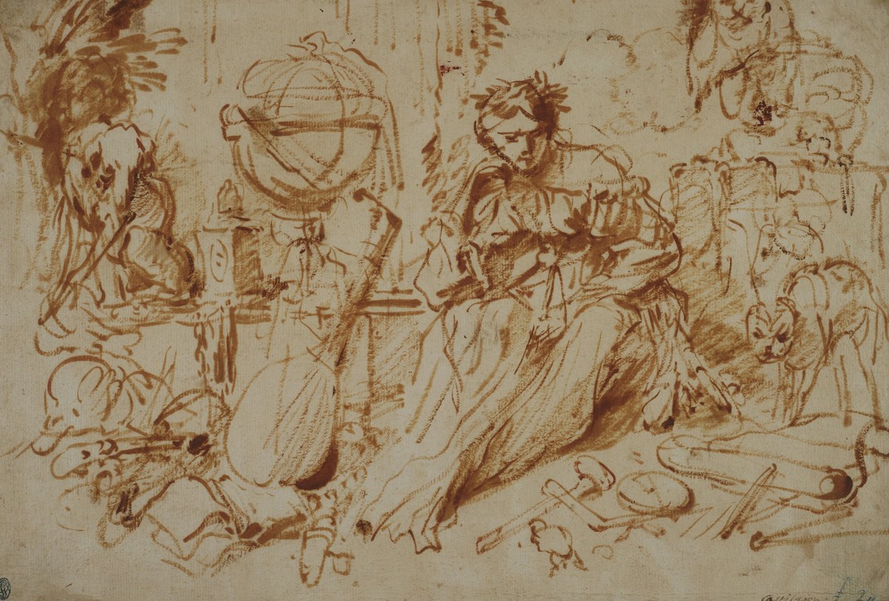 Melankoli af Giovanni Benedetto Castiglione