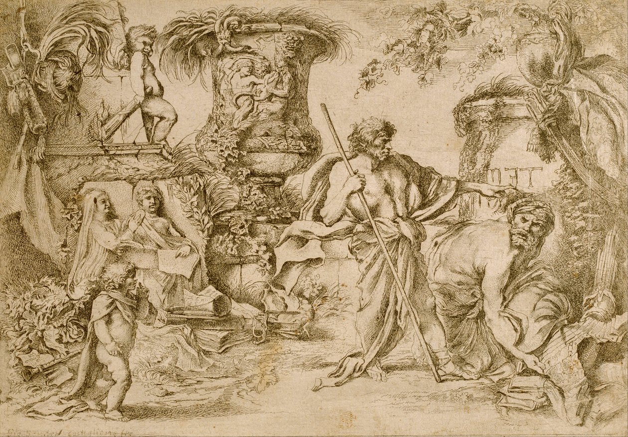 Temporal Eternity af Giovanni Benedetto Castiglione