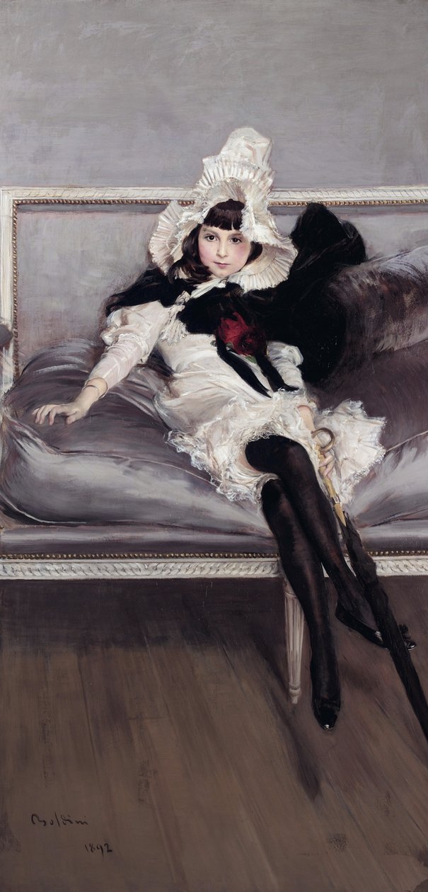 Portræt af Giovinetta Errazurizn af Giovanni Boldini