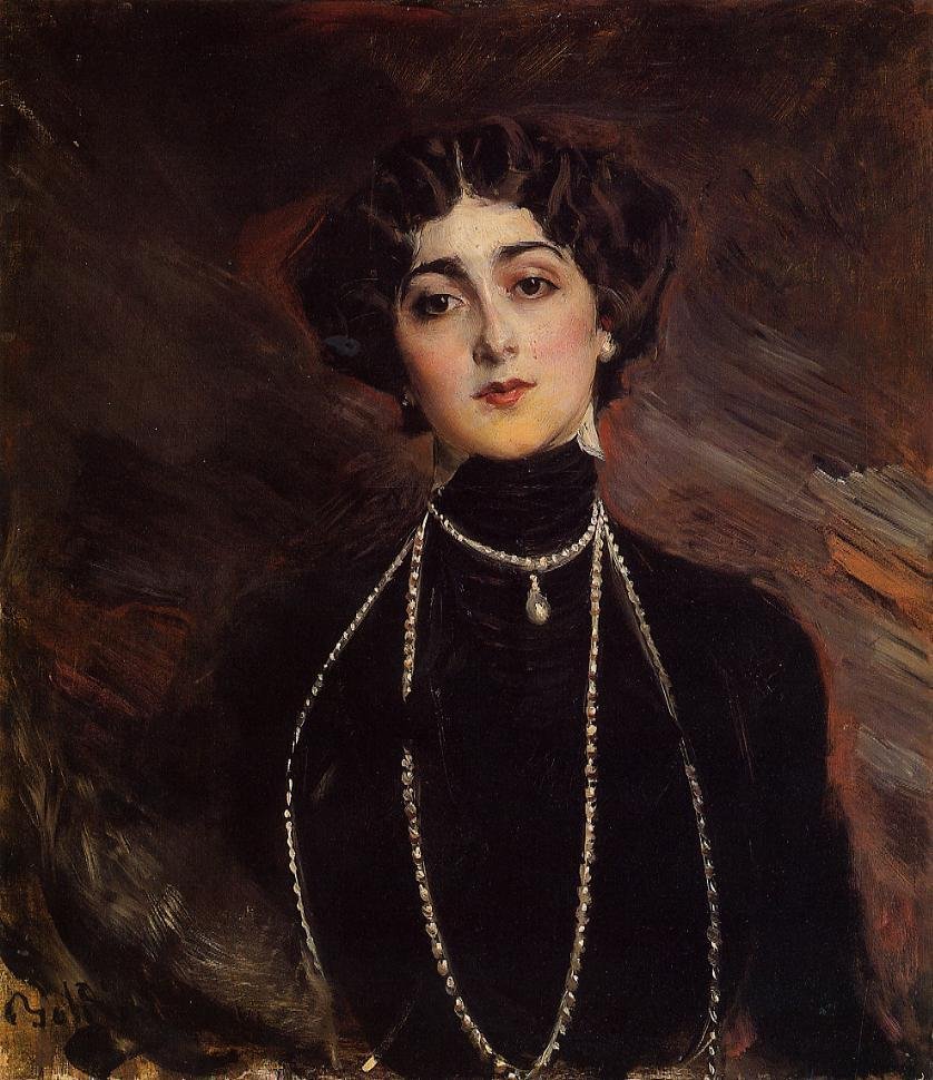 Operasangerinde Lina Cavalieri, af Giovanni Boldini