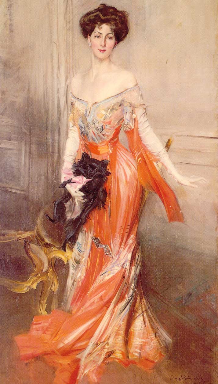Portræt af Elizabeth Wharton Drexel af Giovanni Boldini