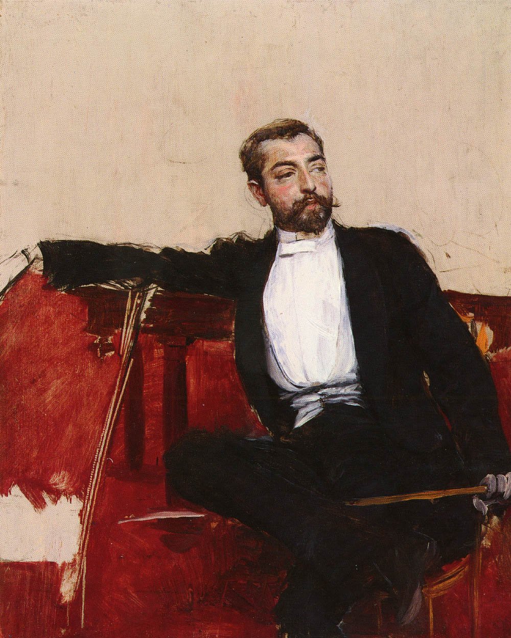 Portræt af John Singer Sargent af Giovanni Boldini