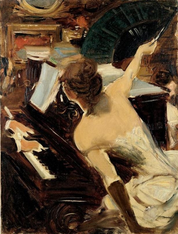 Mondona -sangerinden af Giovanni Boldini