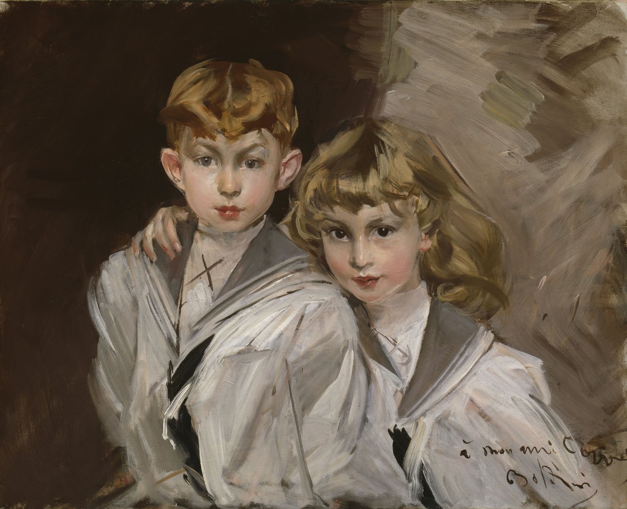 De to børn af Giovanni Boldini