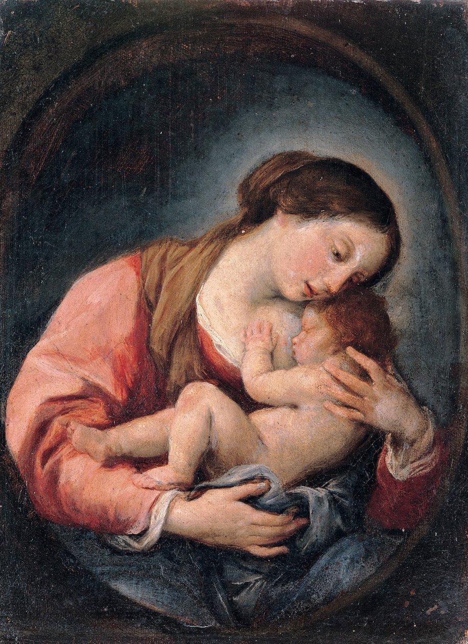 Madonna med barnet af Giovanni Battista Bonacina