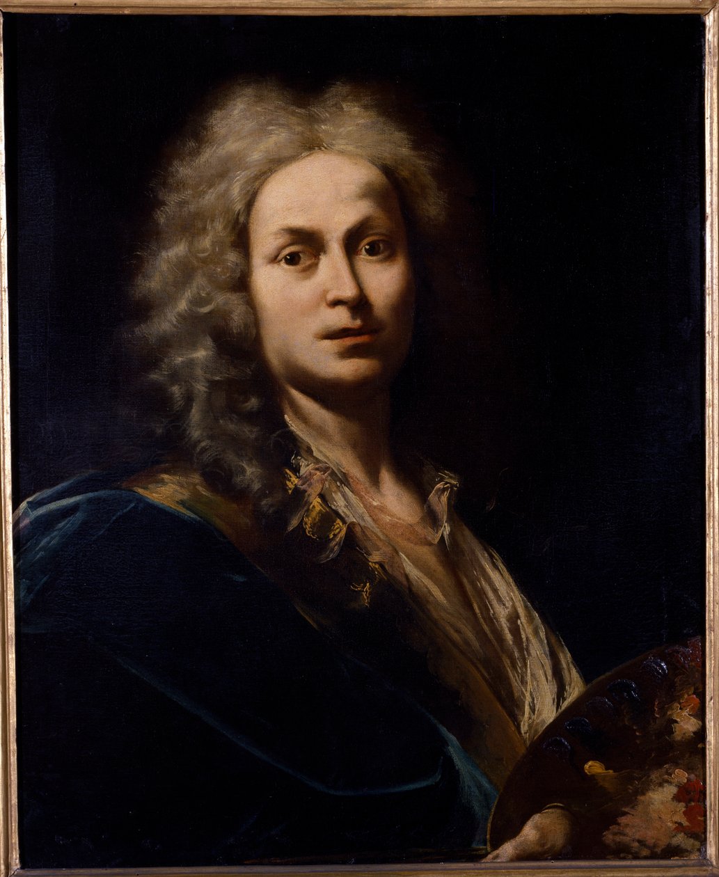 Selvportræt, 1719 af Giovanni Domenico Ferretti