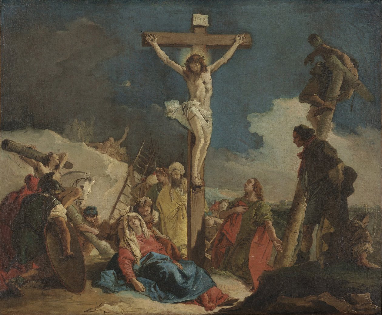 Golgotha af Giovanni Domenico Tiepolo
