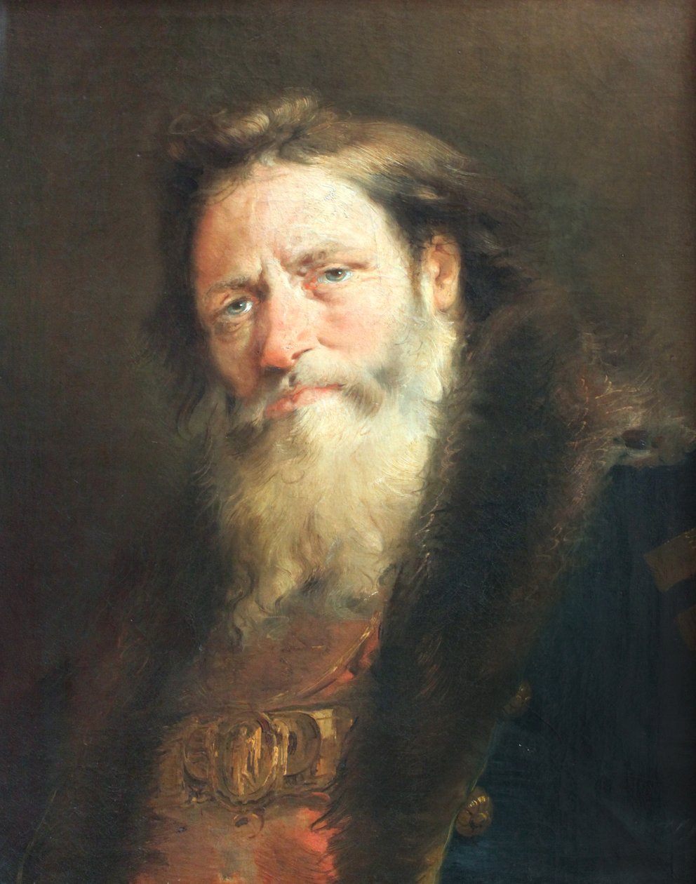 Hoved af en gammel mand af Giovanni Domenico Tiepolo