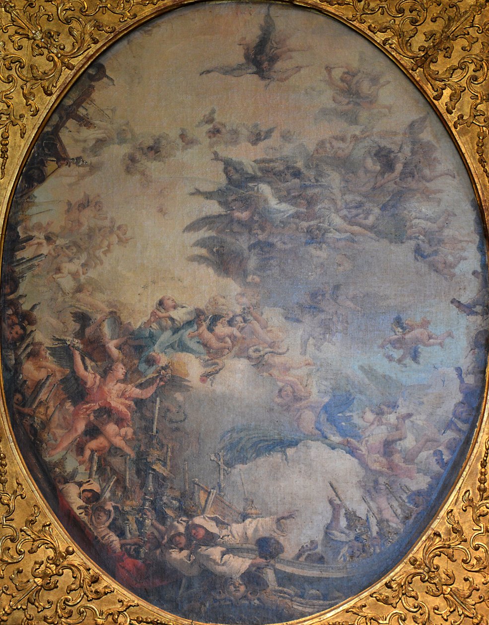 Religionens triumf af Giovanni Domenico Tiepolo