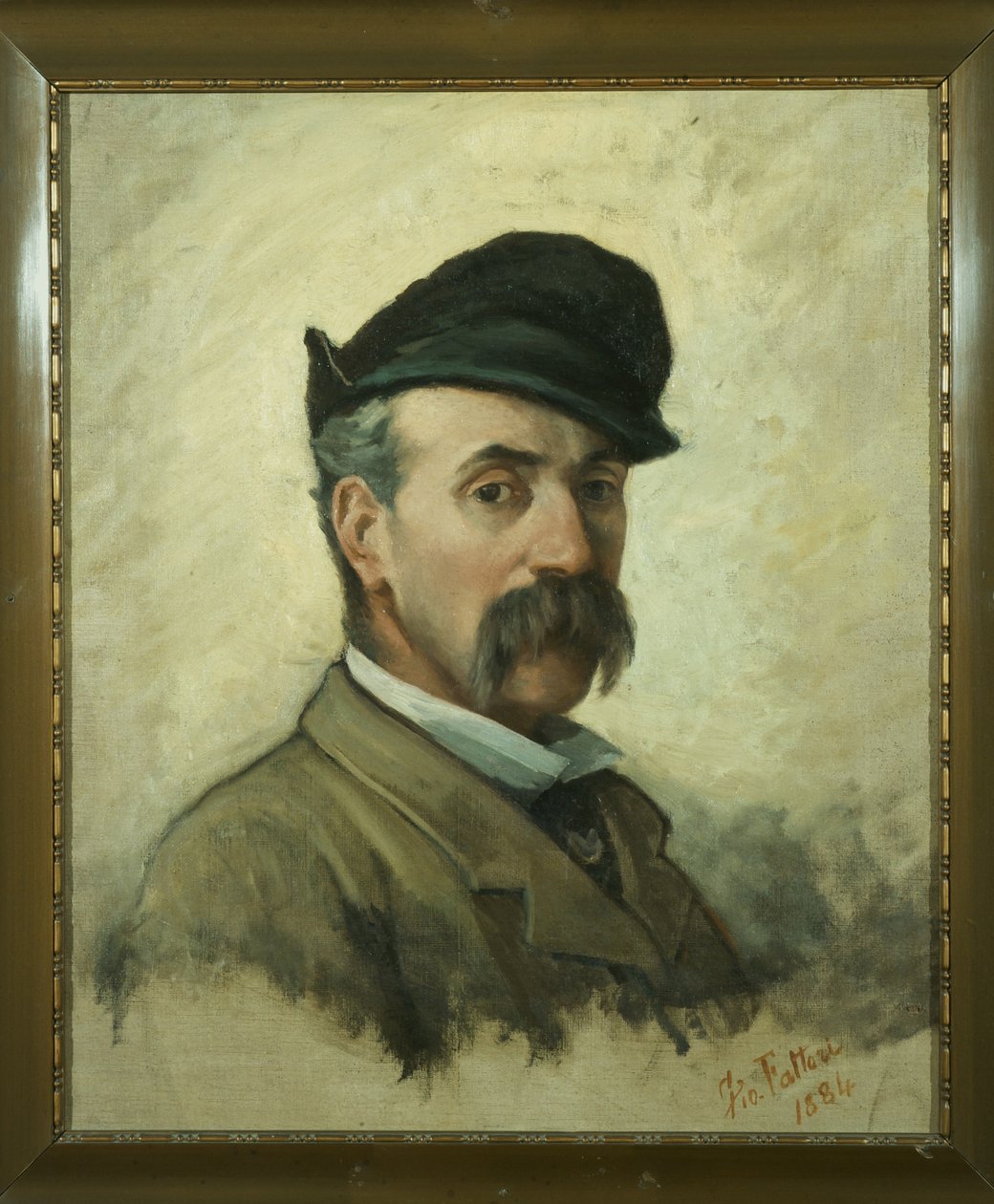 Selvportræt, 1884 af Giovanni Fattori
