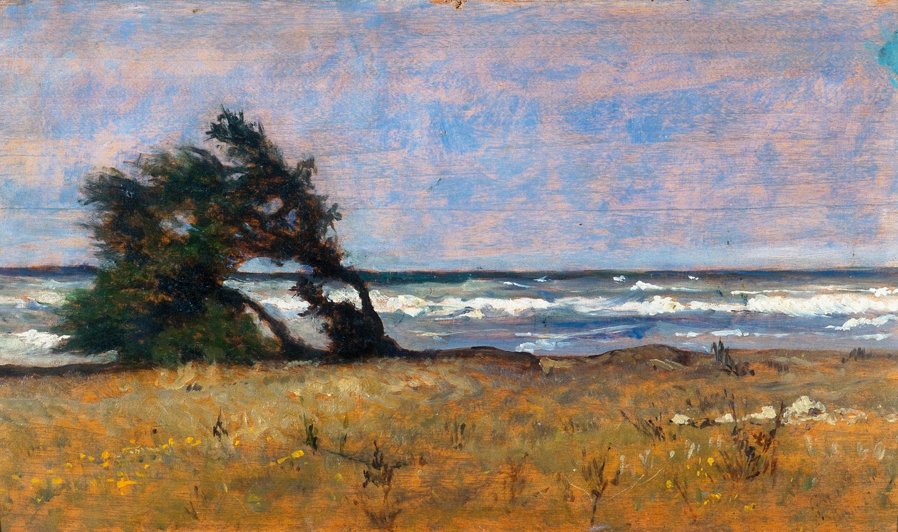Storm af Giovanni Fattori