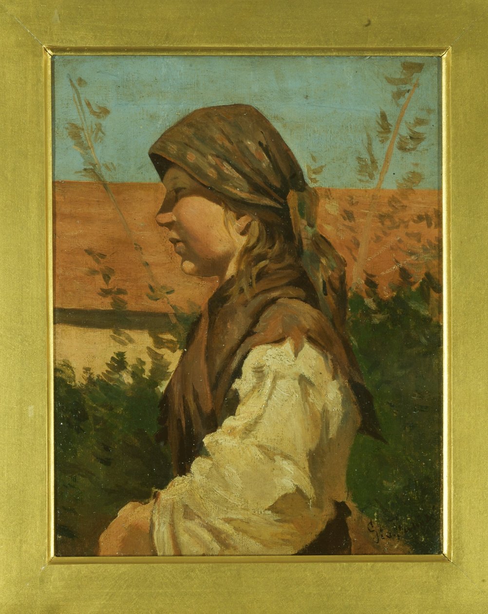 Skovhuggeren af Giovanni Fattori