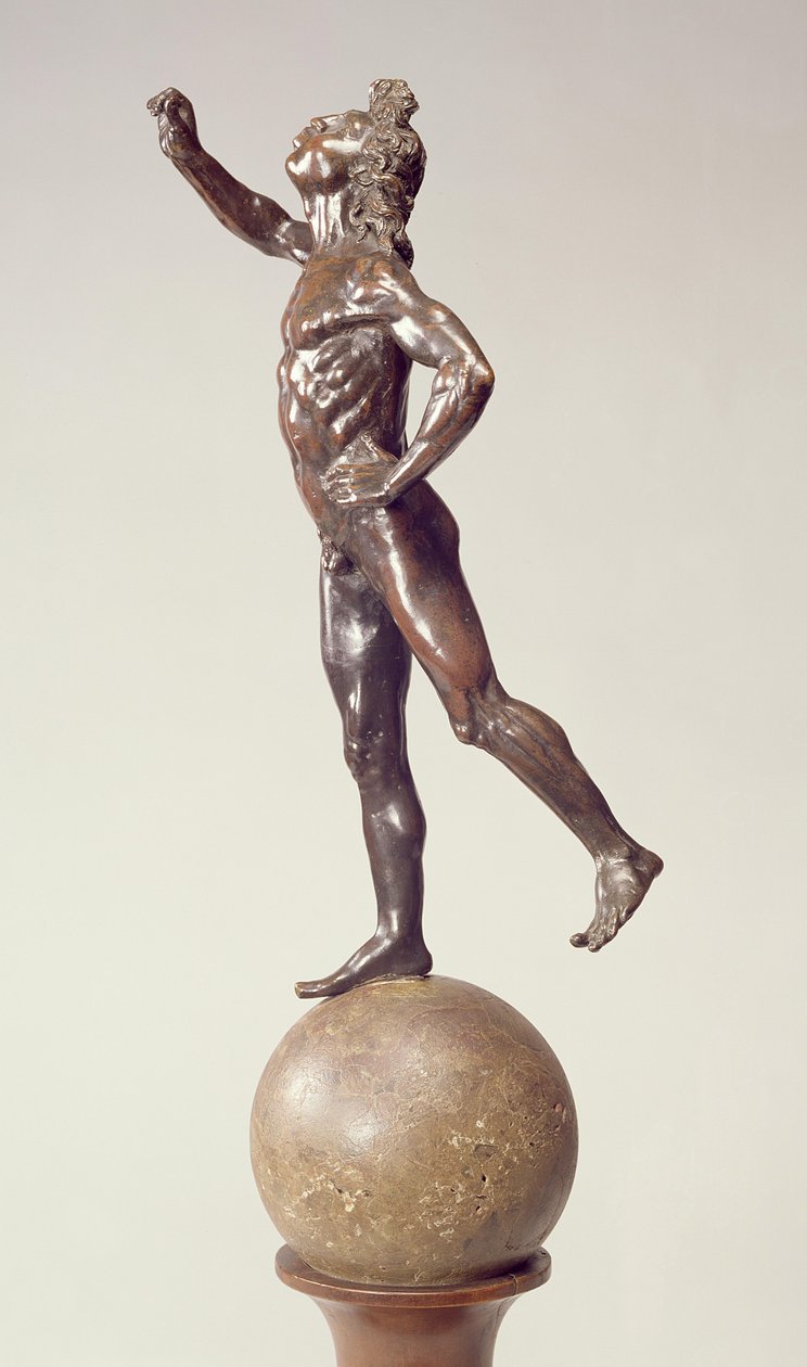 Fontænefigur af Merkur, florentinsk, 1515 (bronze) af Giovanni Francesco Rustici