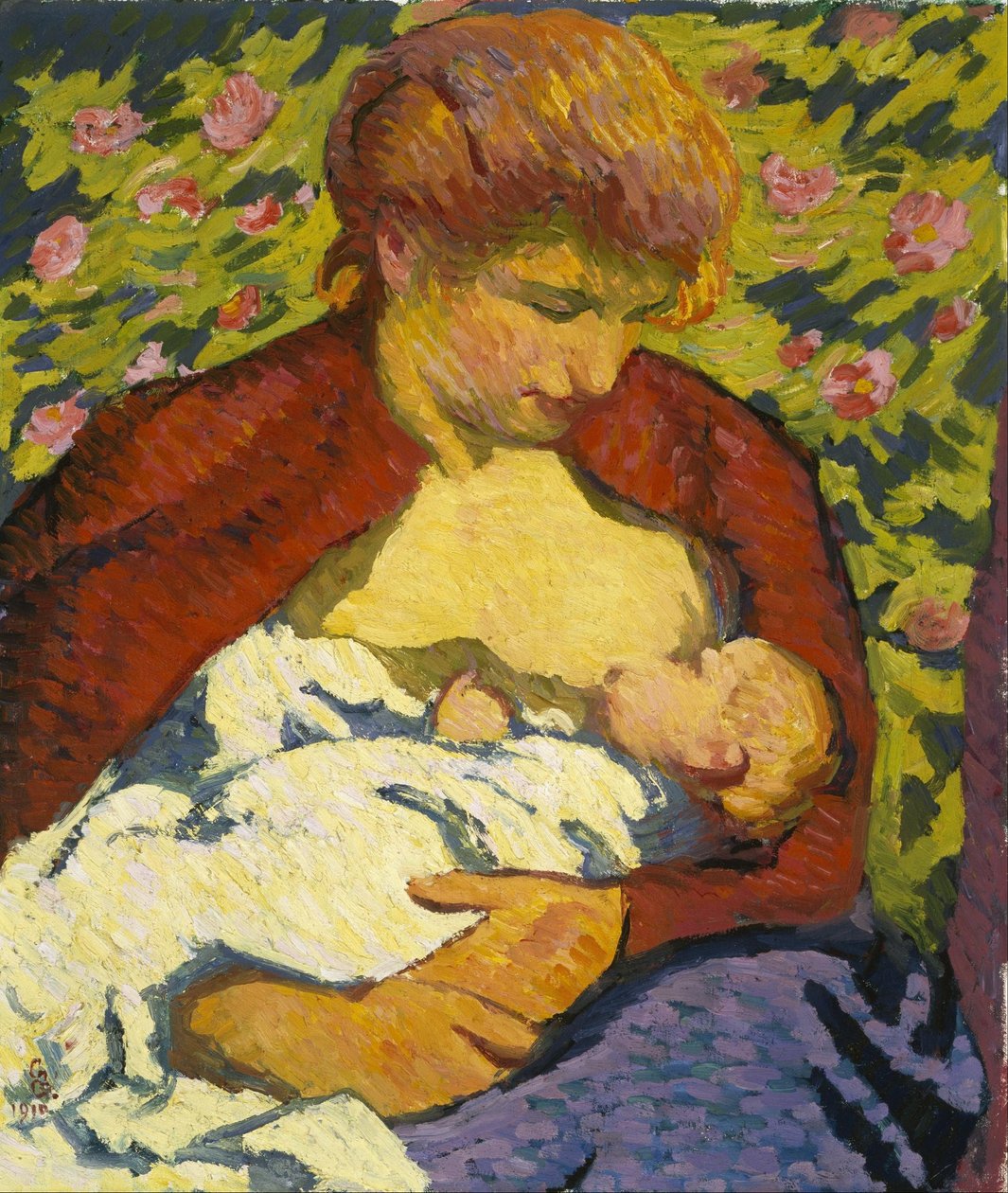 Ung mor af Giovanni Giacometti