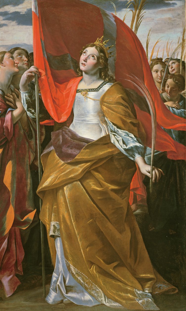 Sankt Ursula og jomfruerne af Giovanni Lanfranco